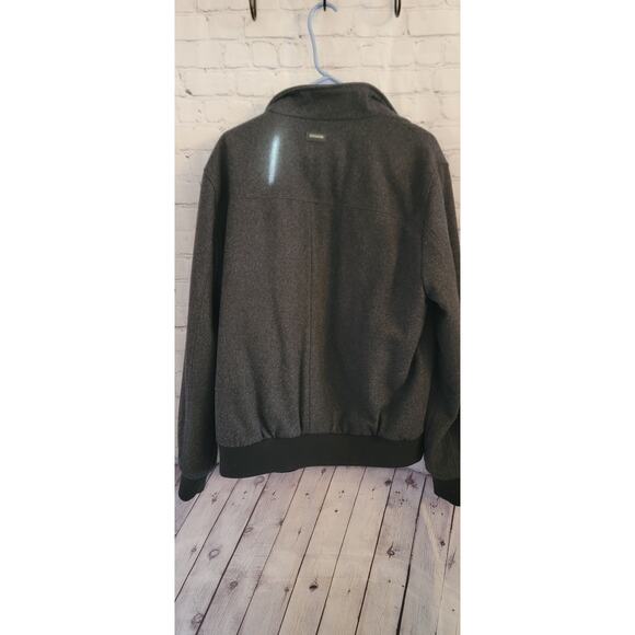 Men's Calvin Klein Charcoal Gray Jacket Medium - Picture 3 of 6